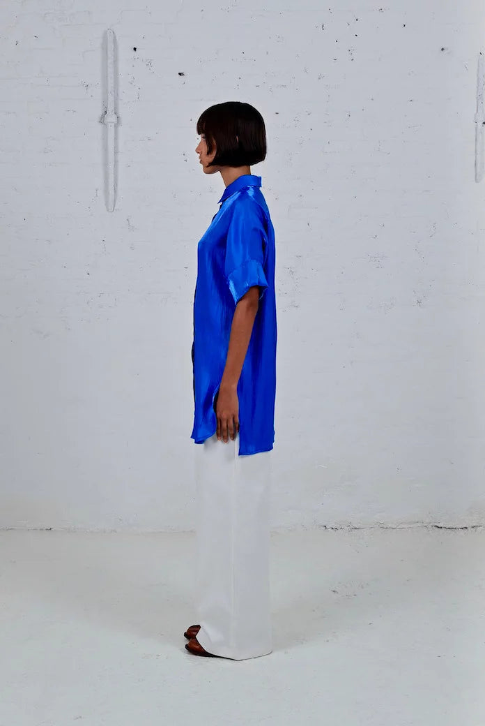 Blouse Armena electric blue