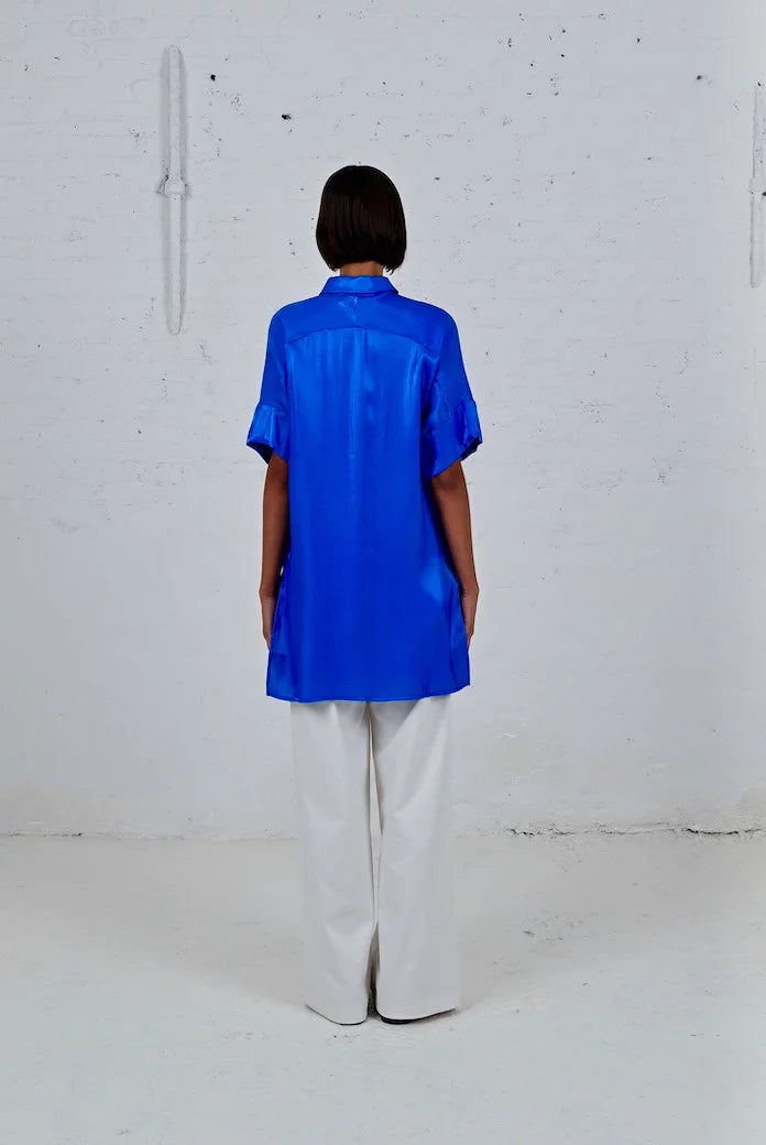 Blouse Armena electric blue