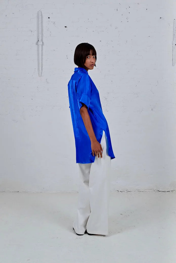 Blouse Armena electric blue