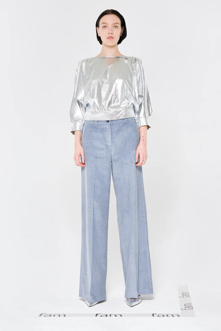 Broek in ribfluweel