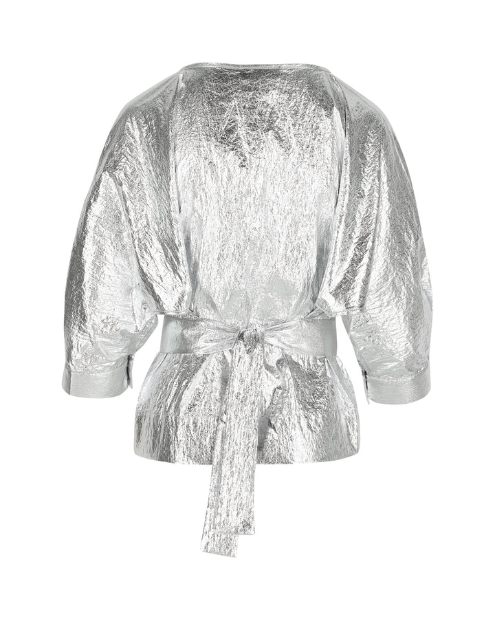 Metallic blouse