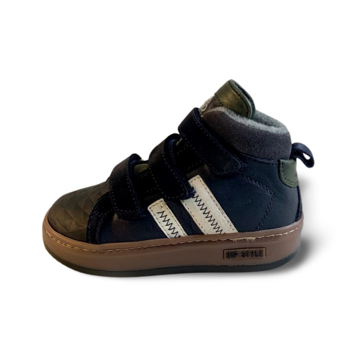 Sneaker blauw met velcro
