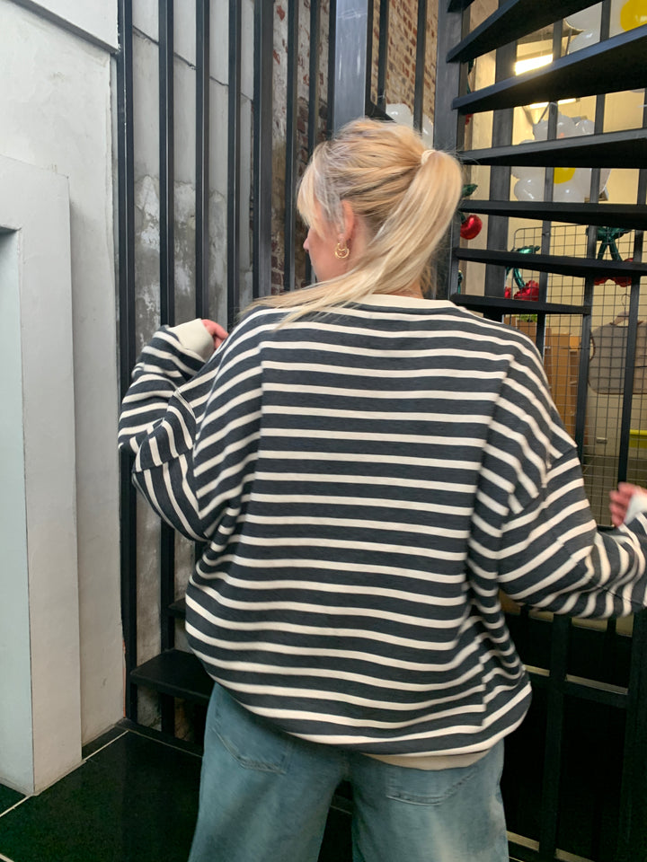 sweater met strepen