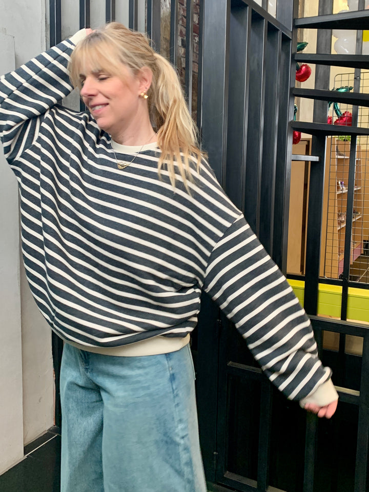 sweater met strepen