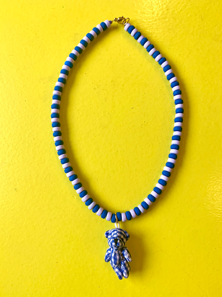 ketting beertje blauw