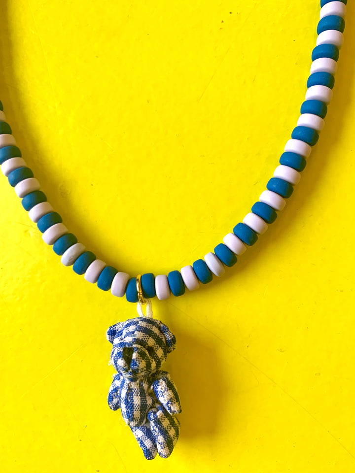 ketting beertje blauw