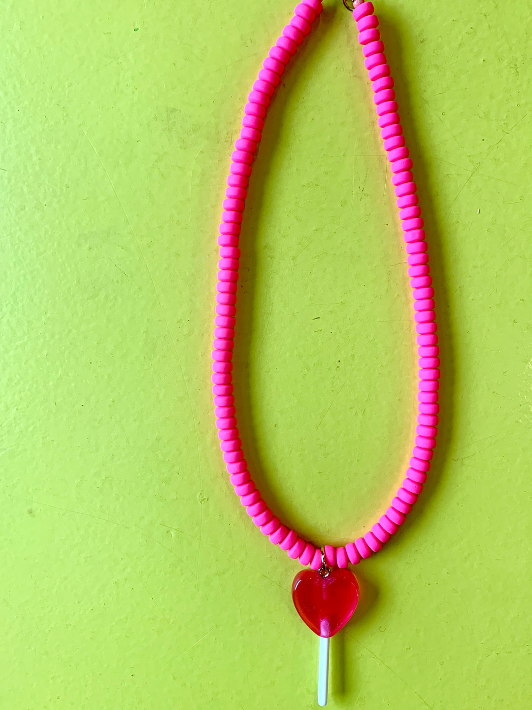 Ketting lolly hart