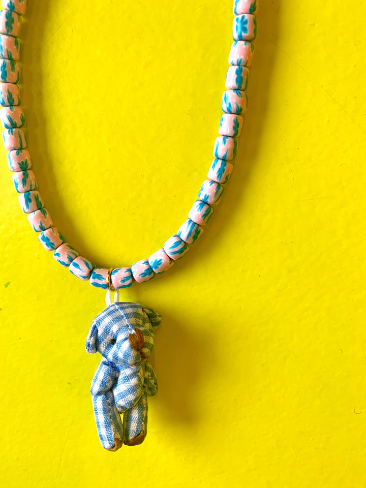 Ketting blauw beertje