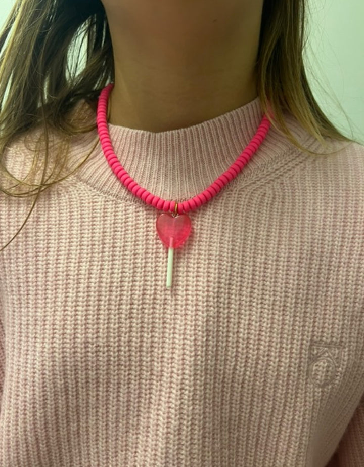 Ketting lolly hart