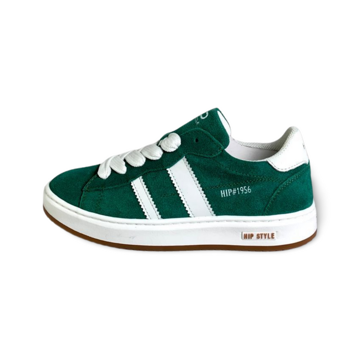 Tijdloze groene sneaker