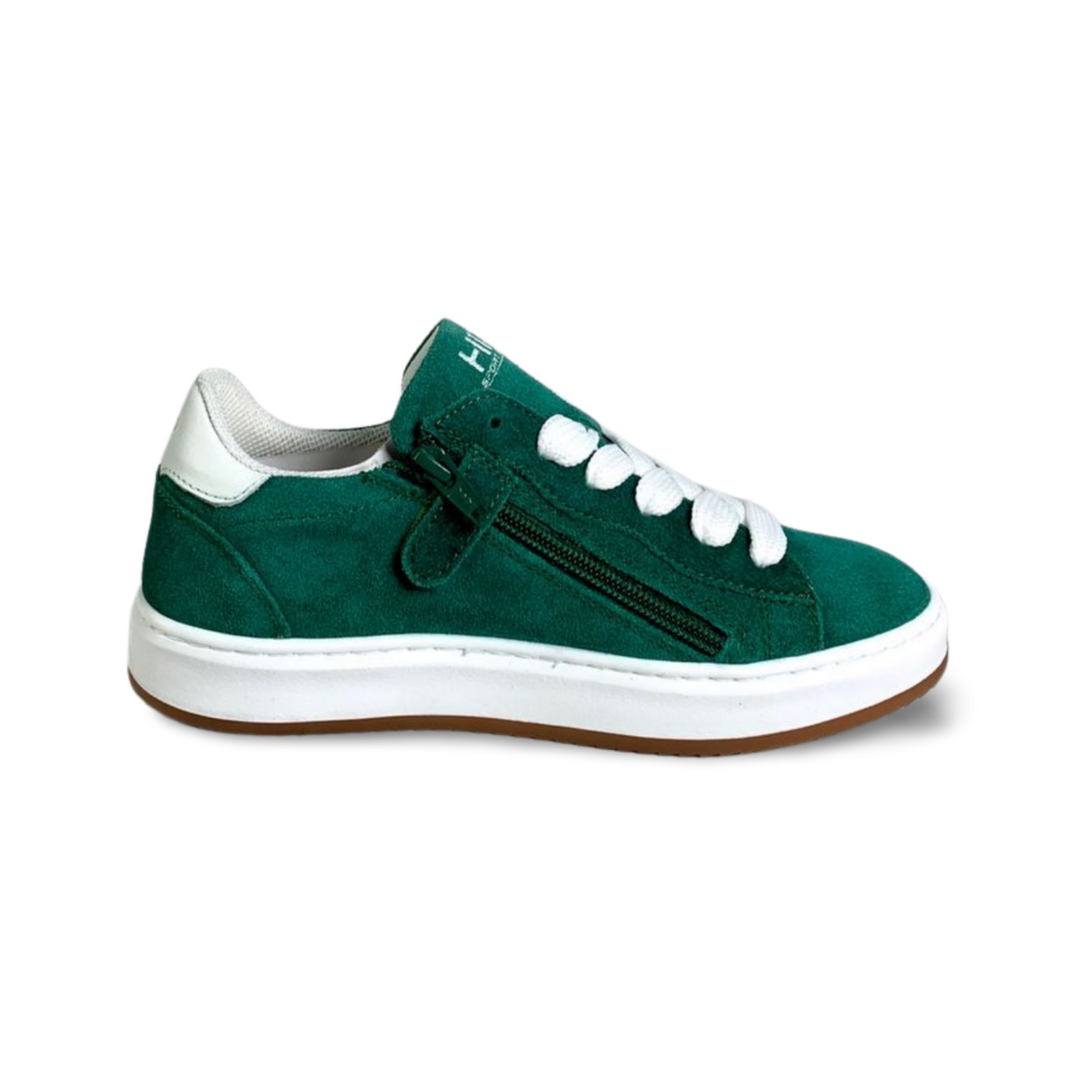 Tijdloze groene sneaker