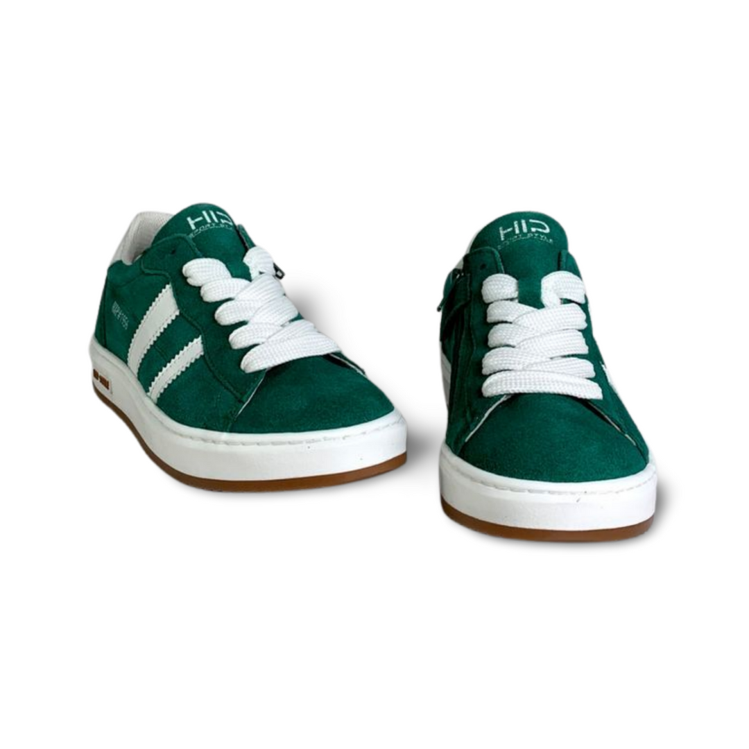 Tijdloze groene sneaker