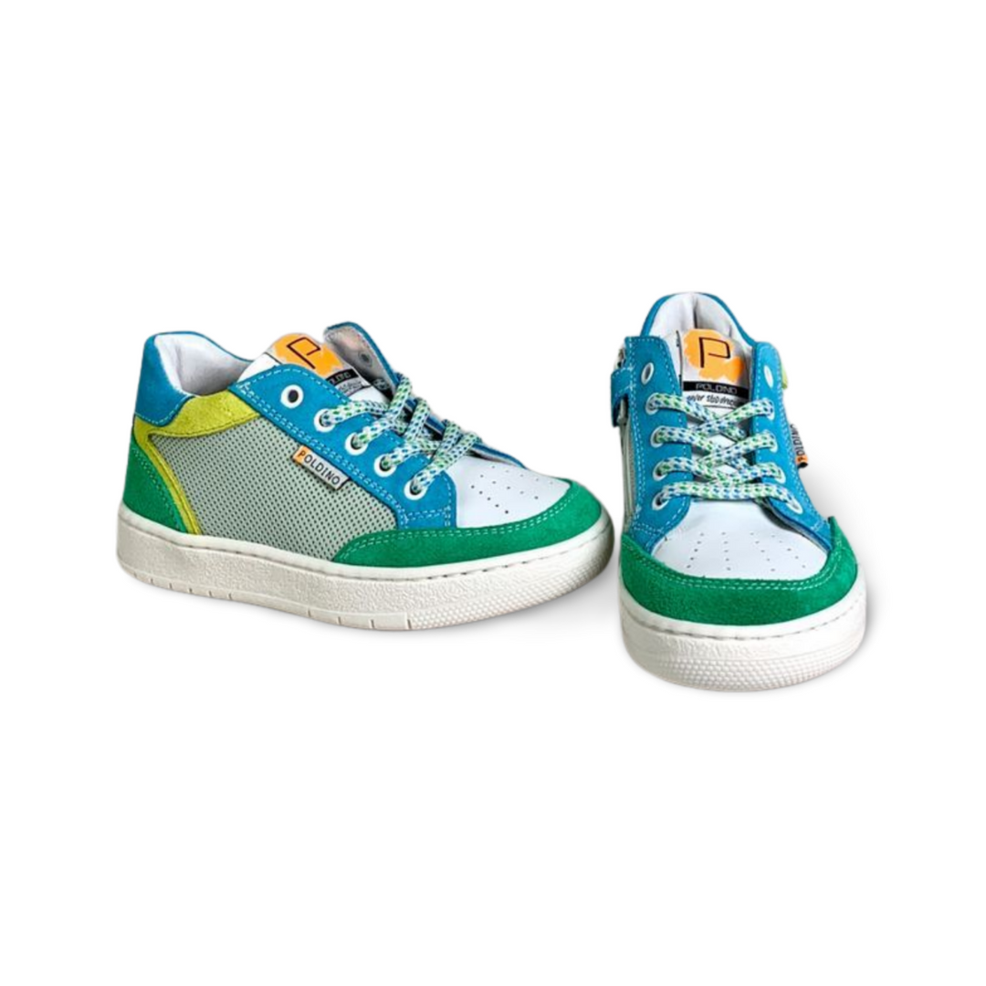 Sneaker met kleur