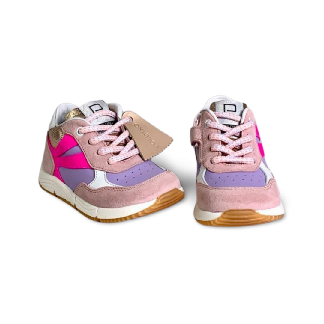 Sneaker in roze tinten