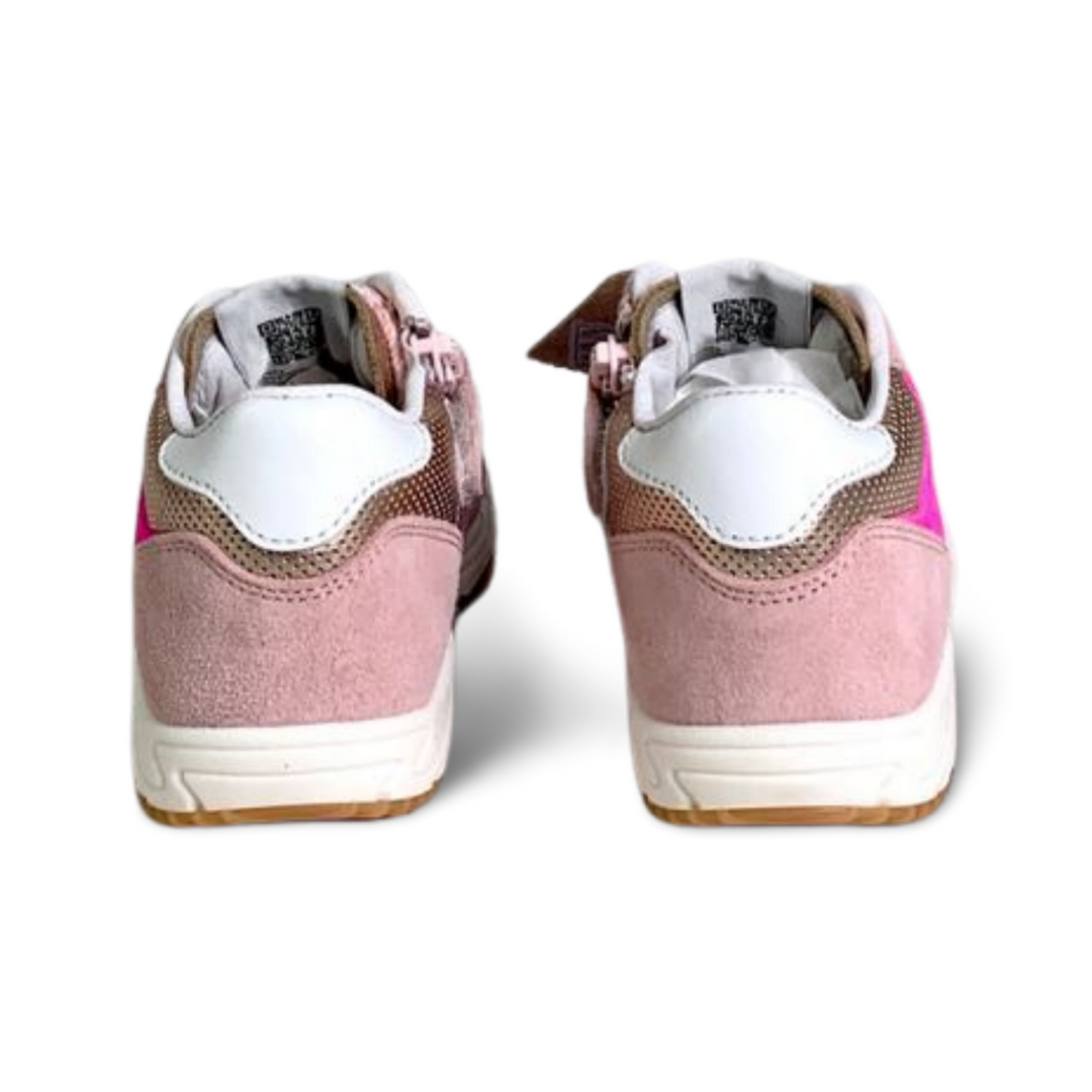 Sneaker in roze tinten