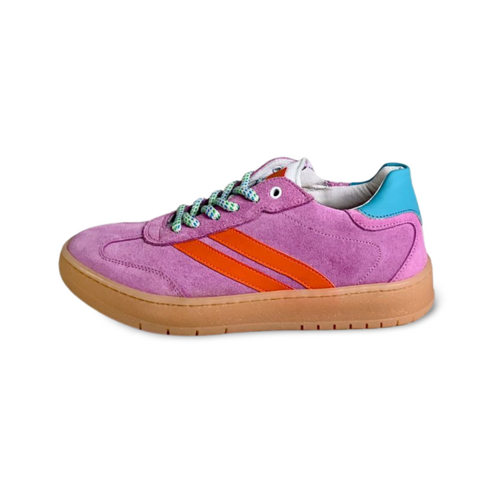 Sneaker in het roze