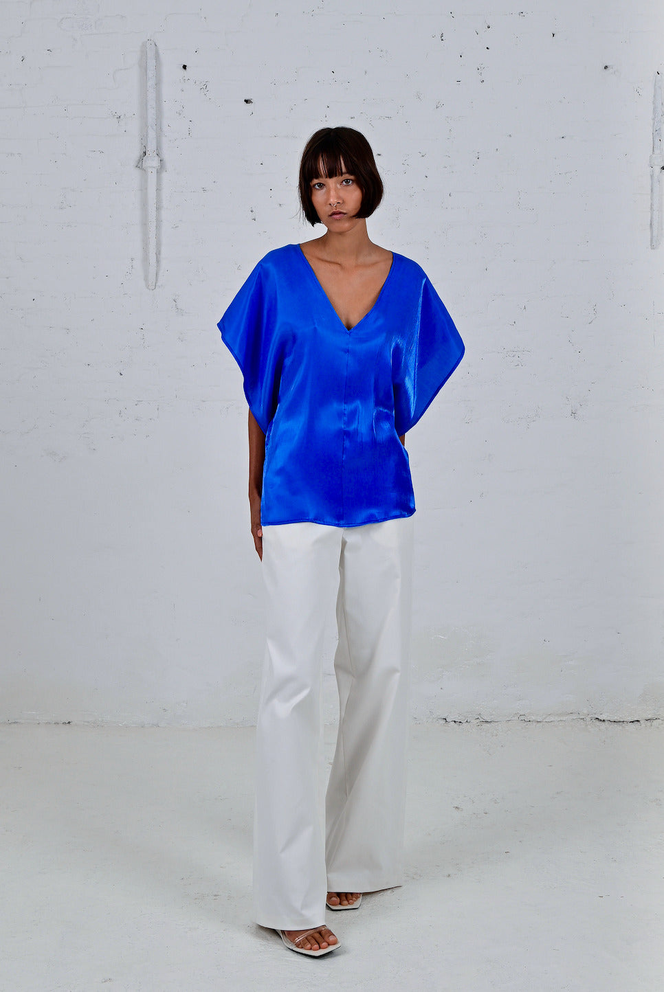 Top Stella electric blue