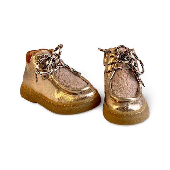 veterschoentje in metallic